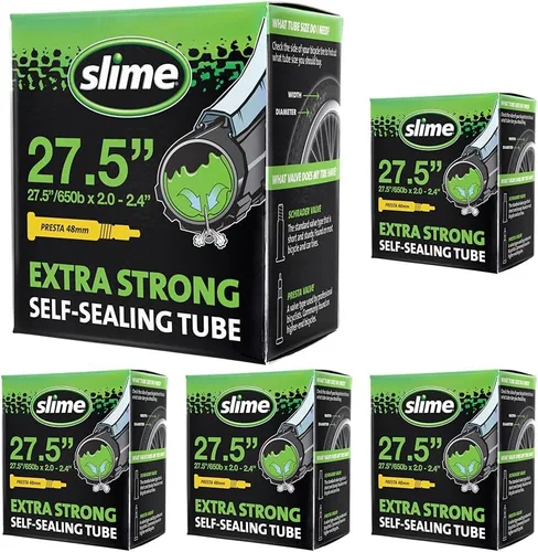 Vista 22 de Slime 30051 Tubo interior de bicicleta con sellador de pinchazos Slime extra fuerte, autosellante, evita y repara, válvula Schrader, 16 pulgadas x