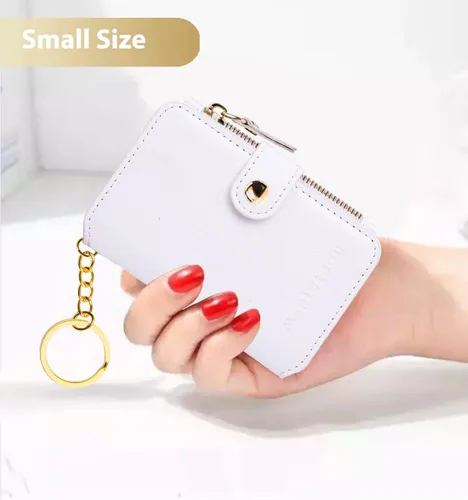 Vista 5 de M-Plateau Estuches para tarjetas, fundas de cuero para tarjetas e identificación, tarjetero para tarjetas de crédito, cartera pequeña para tarjetas