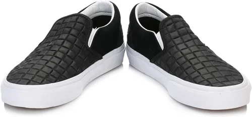 Vista 4 de VANS Zapatos clásicos sin cordones unisex, Negro