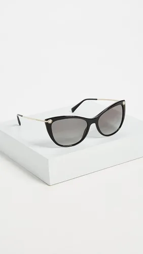 Vista 4 de Versace Gafas de sol Pop Chic para mujer negrogris talla única