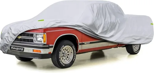 Vista 53 de Kaugung - Cubierta impermeable para camioneta, 7 capas resistentes, ajuste completo para Mitsubishi Raider 2006-2010, para todo clima, protección