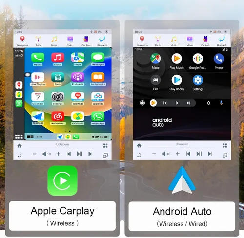 Vista 3 de Qualcomm Android 11 Radio de coche de 14.4 pulgadas para Ford Mustang 2015-2020 Actualización estéreo Tesla Style Dash IPS Pantalla táctil Android