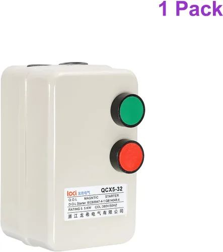 Vista 5 de DMiotech 220V 240V 5.5KW Motor eléctrico magnético Control de arranque de Voltios monofásicos trifásicos Interruptores industriales para compresores