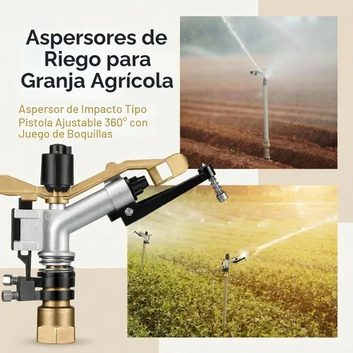 Vista 7 de Maxcheck - 1 aspersor de riego agrícola de granja de 1 pulgada, cabezales