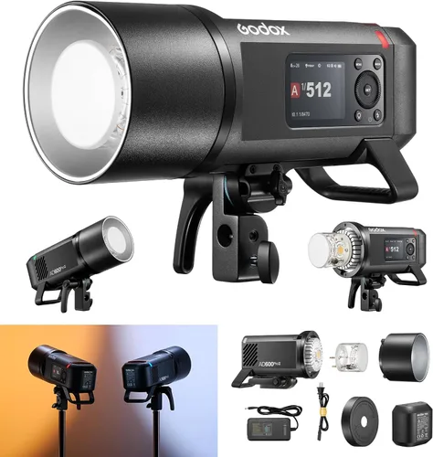 Vista 11 de GODOX AD200 PRO II Flash (2025) AD200 PRO Strobe, Actualizado 200Ws 2.4G 1/512 a Potencia Completa (1/1) Ajuste de Potencia en Diez Pasos, Modo