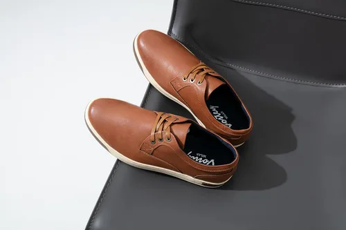 Vista 5 de Vostey Men's Sneakers Fashion Casual Shoes Dress Sneaker Oxford Shoes