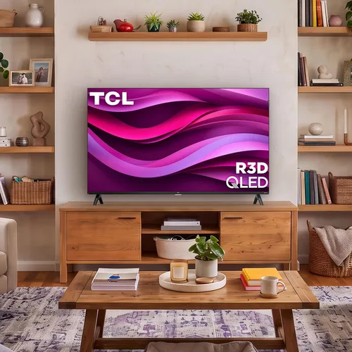 Vista 12 de TCL Smart TV Class R3D Series QLED Roku de 40 pulgadas Diseño sin bisel FullView, Google Cast y AirPlay 2 Televisión para dormitorio, dormitorio