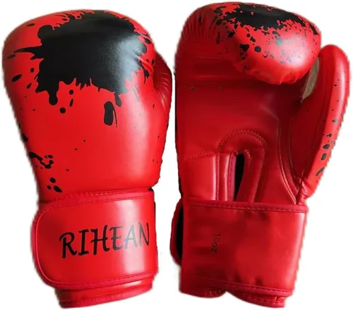 Vista 4 de Kids Boxing Glove for Youth Kids Training Sparring Gloves for Punching Bag, Kickboxing, Muay Thai, MMA, 6/8/10oz Gloves for Ages 5-16
