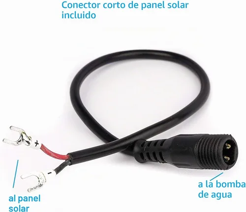 Vista 5 de Bomba de agua sumergible sin escobillas de 12V - 24V DC, 410GPH, para fuente solar, estanque de peces y acuario