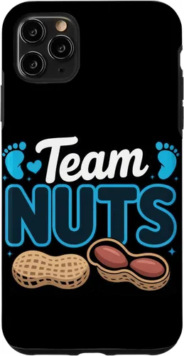 Vista 13 de Team Nuts Expecting Parents Funny Family Event Shirt Case for iPhone XR
