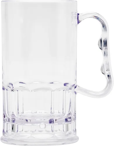 Vista 4 de G.E.T. 00082-1-SAN-CL - Taza de plástico resistente a los golpes, 10 onzas, libre de BPA (juego de 12)