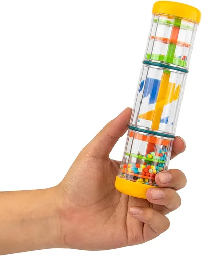 Vista 8 de Musfunny Rainmaker Rain Stick Baby Toy: Instrumento sensorial para niños Arcoír