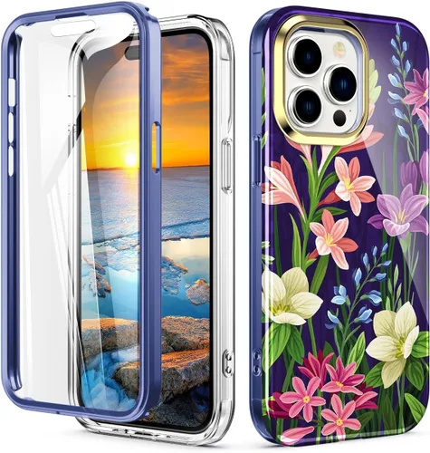 Vista 35 de Bonita funda de mármol para iPhone 11 Pro Max de 6.5 pulgadas, fabricada con protector de pantalla, ligera y elegante, cuerpo completo, a prueba
