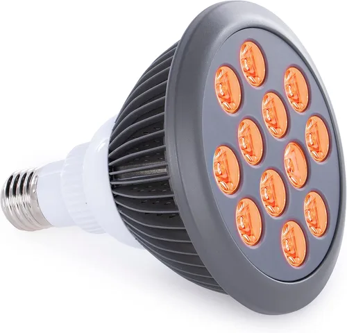 Vista 9 de Hooga Terapia de luz roja, 660 nm 850 nm, 12 LED de doble chip, portátil y dirigida de alta irradiancia para la piel, alivio del dolor
