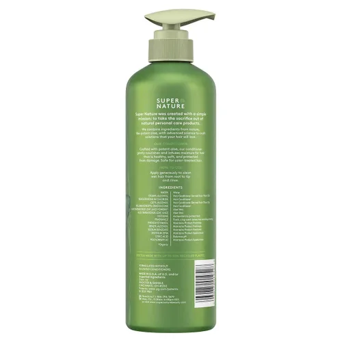 Vista 2 de Super Nature Potent Aloe - Acondicionador de humedad suave, 30 onzas líquidas, 31.3 onzas