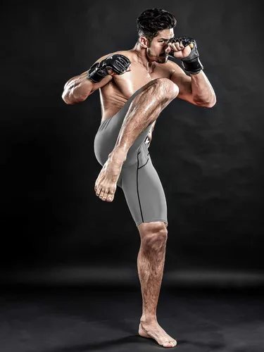 Vista 4 de DRSKIN Men's 6, 4, 3 or 1 Pack Compression Shorts Pants Tights Baselayer Sports Running Active Workout Athletic