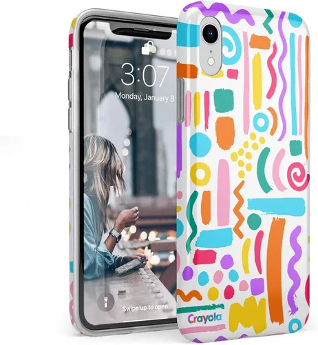 Vista 26 de Carcasa Casely para iPhone XR *Solo Buenas Vibraciones* Impresión de Festival Diseño Clásico Ultradelgado