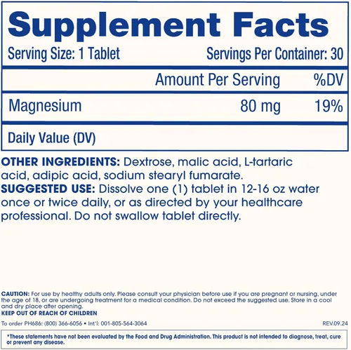 Vista 7 de ProHealth Tabletas de agua de longevidad de hidrógeno molecular Clínicamente estudiado Probado por terceros 80 mg, 30 tabletas