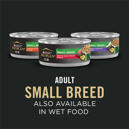 Vista 9 de Purina Pro Plan Toy Breed - Alimento para perros, fórmula de pollo y arroz con probióticos vivos garantizados, bolsa de 5 libras