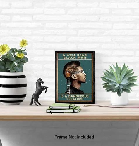 Vista 5 de Black Art - Decoración afroamericana, decoración de aula, citas motivacionales positivas inspiradoras, póster de cultura negra, impresión de pared