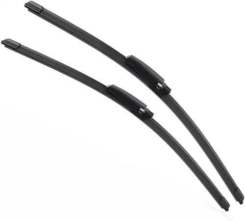 Vista 13 de Juego de 2 limpiaparabrisas de 13" + 13" para parabrisas delantero de Jeep Wrangler 1997-2006, calidad de equipo original, premium para todas