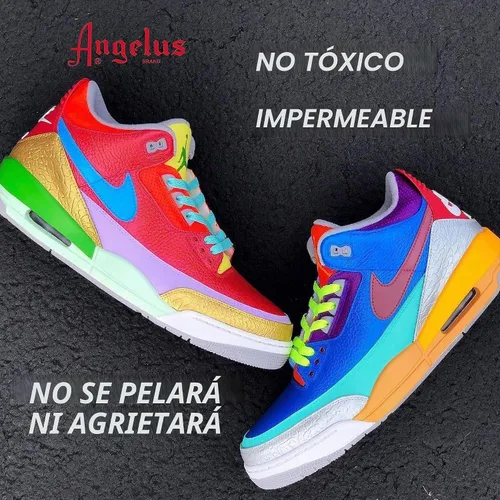 Vista 5 de Angelus Pinturas acrílicas 4oz, Blanco