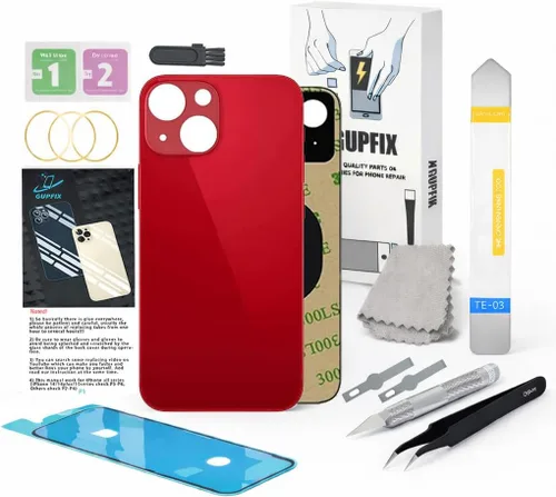 Vista 31 de Reemplazo de cristal trasero para iPhone 15Pro Max con herramientas Repir Big Hole OEM Rear Cover Glass Pre-Installed Internal Parts Easier