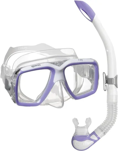 Vista 7 de MARES Conjunto de buceo unisex para adultos con máscara y snorkel
