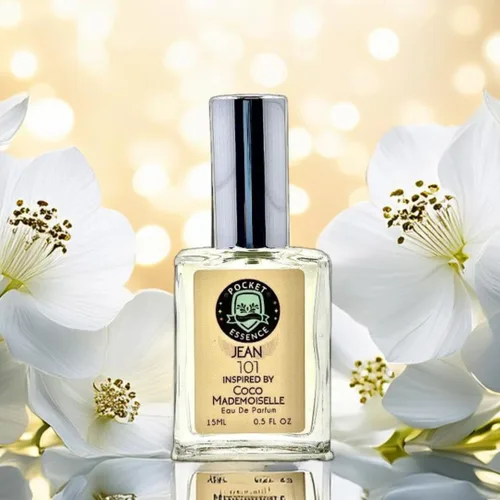 Vista 2 de Jean101 Eau De Parfum Inspirado por Mademoiselle Para ella 0.5 onzas líquidas 15ML