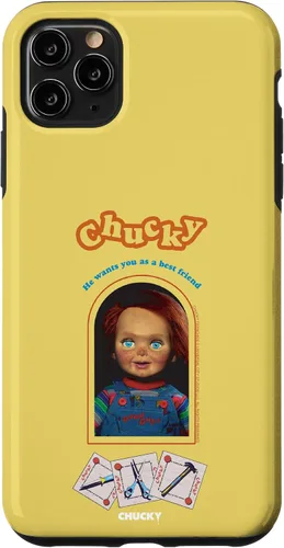 Vista 13 de Chucky Caja de estilo vintage para iPhone 17