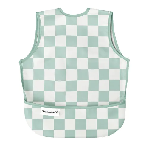 Vista 24 de Tiny Twinkle Babero a prueba de desorden para niños Babero impermeable para comer Delantal de bebé para alimentar, lavable a máquina, regalo