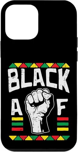 Vista 16 de Black AF Fist Dashiki Kente Pride BLM African American Gift Case for iPhone 17