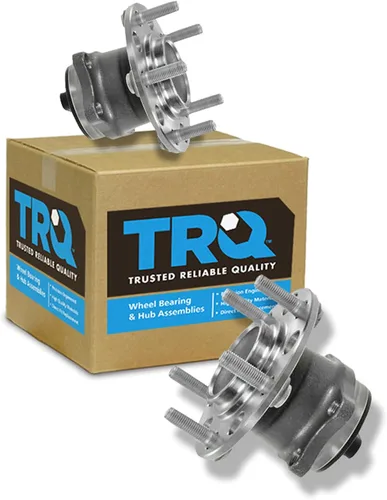 Vista 153 de TRQ Juego de 2 rodamientos de rueda delantera y conjunto de cubo compatible con Tesla 3 2020 Y 2018-2019 para Tesla 3 2020 Tesla Y AWD 2018-2019