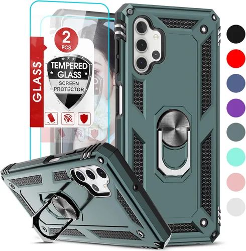 Vista 265 de LeYi Funda para Moto G Stylus 2022 4G (no compatible con 5G), funda para Moto G Stylus con 2 protectores de pantalla, funda protectora de grado Oro