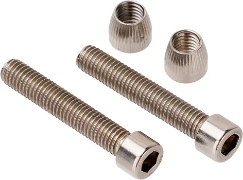 Vista 7 de Rwraps 2.0" Kit de reparación de brida dividida, brida de escape galvanizada de hierro de 2.0 pulgadas/51mm, kit de reemplazo de brida dividida