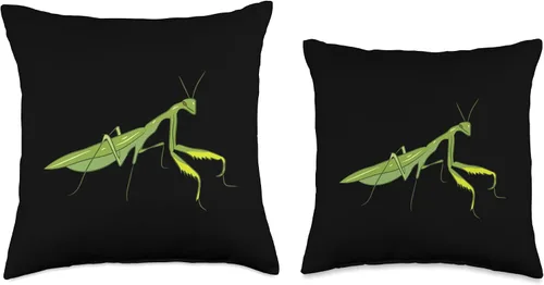 Vista 3 de Linda mantita rezando Mantis Tees And Gifts Cute Love Funny Oring Mantis Throw Pillow 16x16, Multicolor