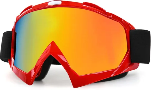 Vista 11 de Gafas para bicicleta de motocross, motocicleta, ATV, lentes para cuatro ruedas todoterreno, gafas de casco de carreras MX