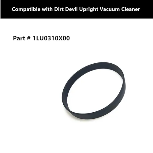 Vista 2 de Correas de repuesto para aspiradora vertical Dirt Devil (Royal), estilo 5, número de pieza 1LU0310X00 (2 correas)
