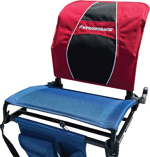 Vista 14 de STRONGBACK Lumbar Support Stadium Seat for Bleachers – Ergonomic Chair with Back Support for Adults & All-Day Comfort