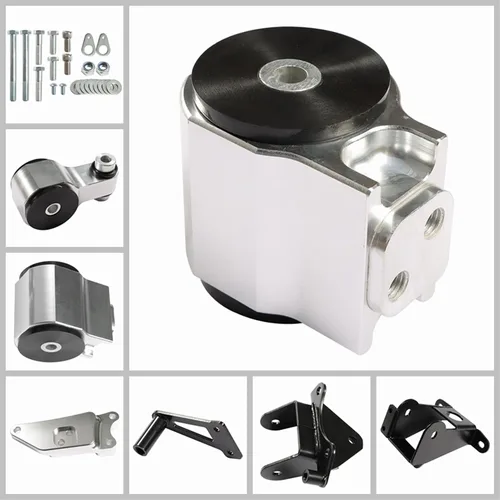 Vista 5 de Silscvtt Reemplazo de montaje de motor Billet para Honda Civic Si Coupe Sedan 2 puertas 2006-2011