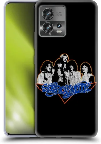 Vista 101 de Head Case Designs Officially Licensed Aerosmith Back in The Saddle Again Classics Gel Case [Military Grade Protection] Compatible with Moto E7