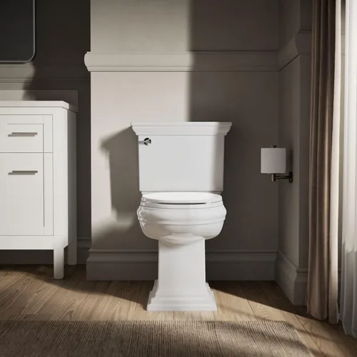Vista 7 de KOHLER Brevia Quiet Close - Asiento de inodoro alargado, color blanco