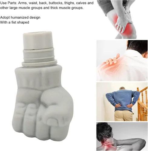 Vista 4 de Brrnoo Reemplazo de la cabeza de la pistola del masaje muscular, masajeador de la percusión del tejido de la pistola del masaje del Massager