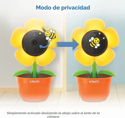 Vista 5 de VTech RM9751 Yellow Daisy Smart Wi-Fi Cámara para bebé