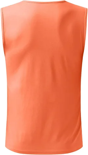 Vista 4 de Chaleco de sauna sudoroso con doble cremallera para hombre, corsé de entrenamiento de cintura, corsé de neopreno para entrenamiento