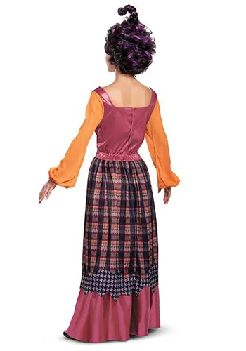Vista 2 de Disfraz Deluxe de Mary para Mujer de Hocus Pocus Multicolor
