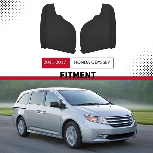 Vista 2 de HECASA Cubierta de reposabrazos para panel de puerta, compatible con Honda Odyssey 2011-2017 de PVC, repuesto para reposabrazos de puerta