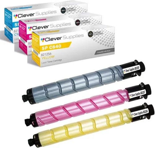 Vista 166 de CS - Cartucho de tóner compatible para Ricoh C220 406046 Color negro láser Aficio SP C220 Aficio SP C220A Aficio SP C220DN Aficio SP C220N Aficio SP