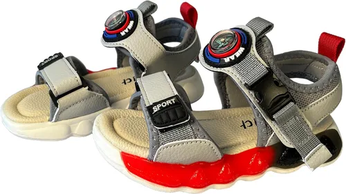 Vista 5 de Sandalias de verano para niños, zapatos deportivos para caminar, playa, sandalias de punta abierta para niños
