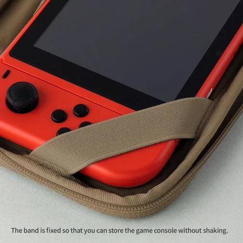 Vista 4 de LIVEWORK Cordura Pocket Case Compatible with Nintendo Switch Pocket Video Game Console Padded Pouch Case - Made in Korea (Sage, CORDURA)